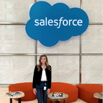Salesforce实习生Katie Kelley