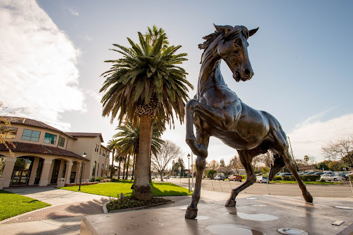 圣克拉拉大学的野马雕像雷竞技最新app