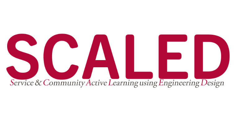 SCALED项目代表服务和社区，使用工程设计进行主动学习